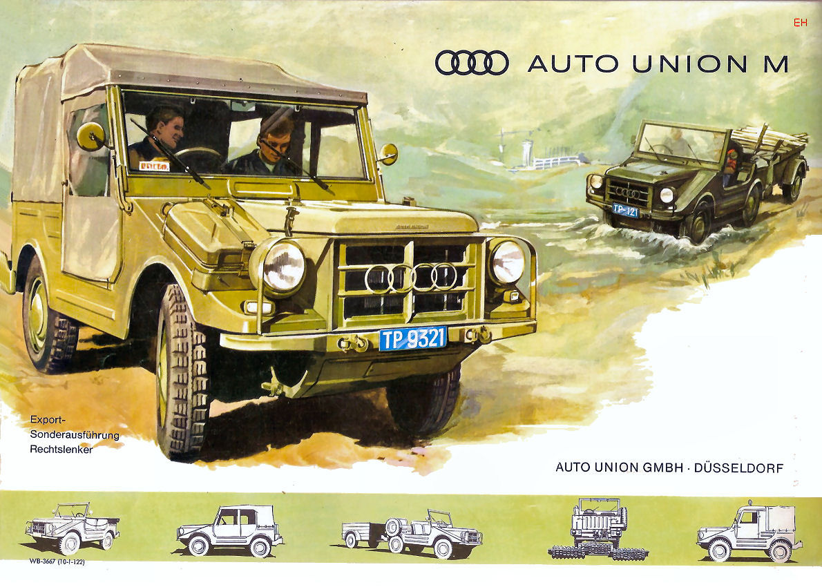 DKW Auto Union Munga Ersatzteilliste Ersatzteilkatalog Spare Parts